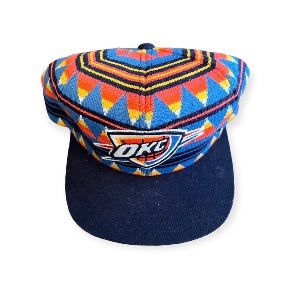 Mitchell & Ness  snapback cap hat Okc Thunder Nba Candy Corn